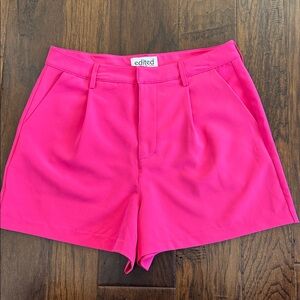 Legally Blonde Pink Suit/Trouser Dress Shorts sz 10 NWT